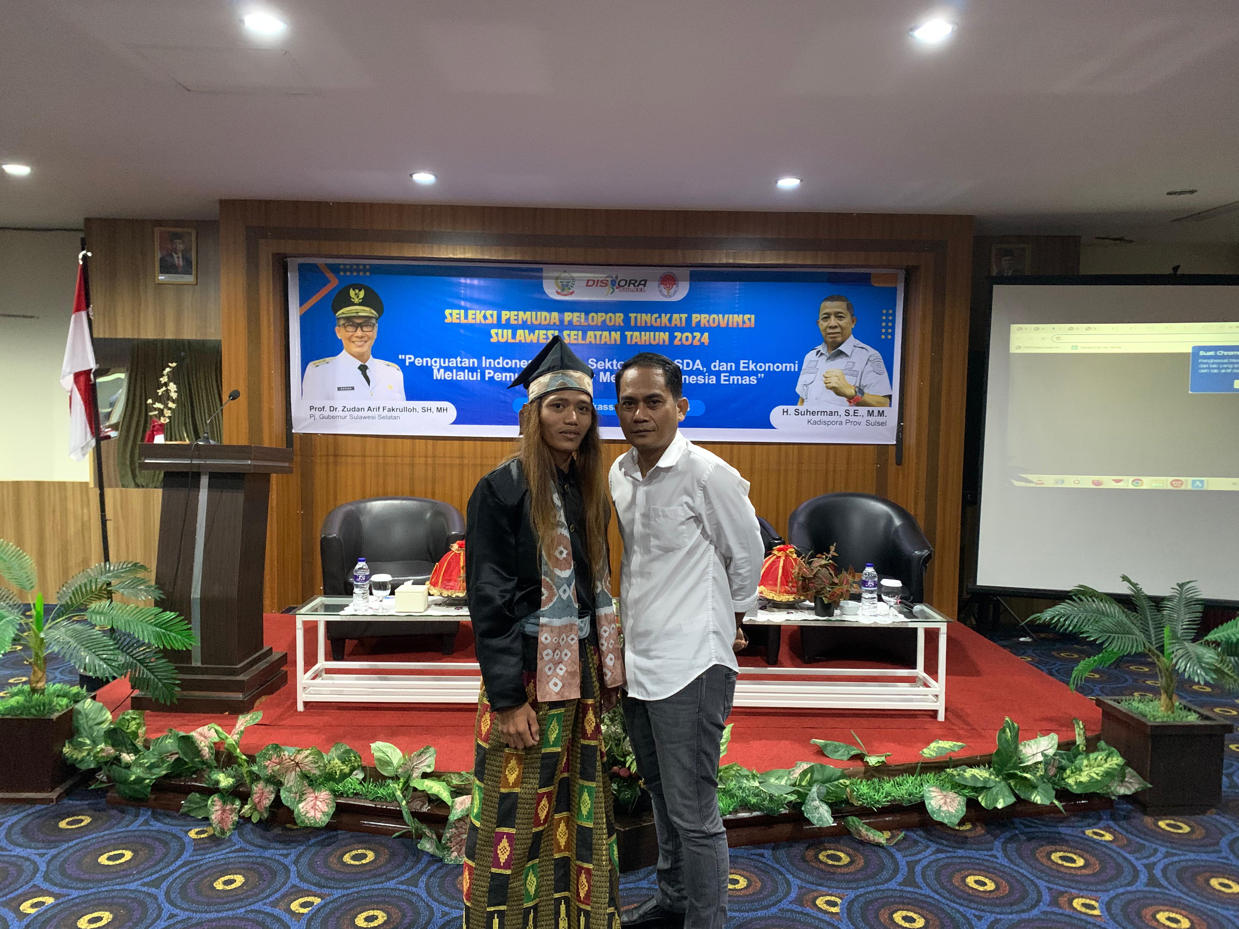 Mohon Dukungan untuk Pemuda Pelopor Kab. Luwu Utara, Muh. Hafis, dalam Kompetisi Tingkat Provinsi